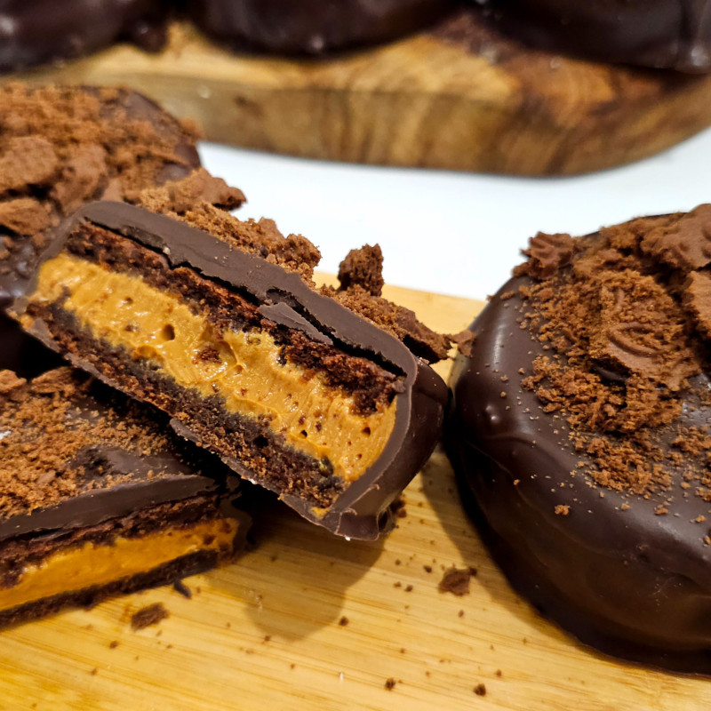 Alfajor de chocotorta